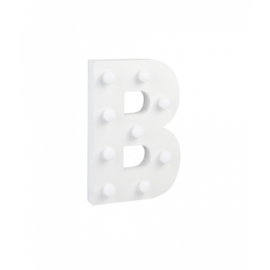 Light Letter B