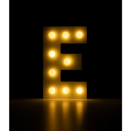 Light Letter E