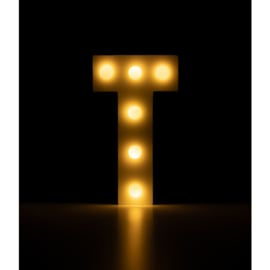 Light Letter T