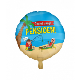 Folieballon Pensioen