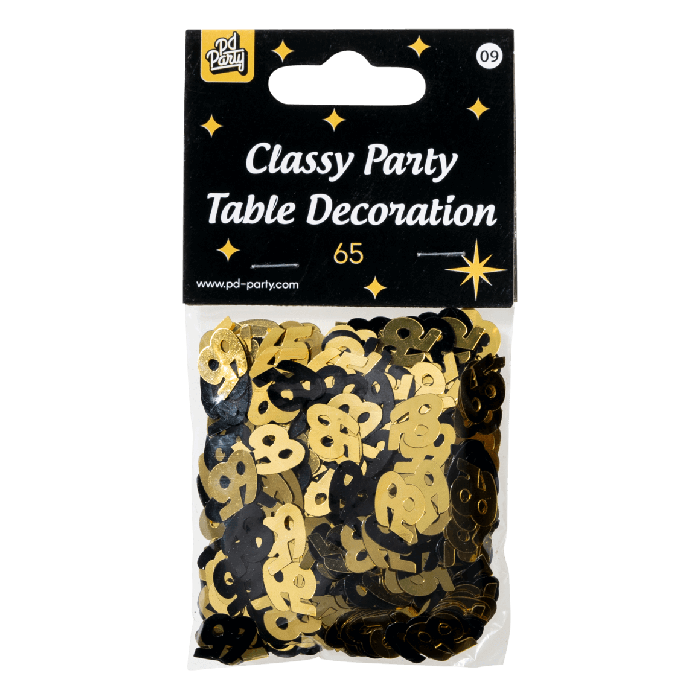 Tafel confetti Classy 65