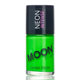 Neon UV nail polish intense green