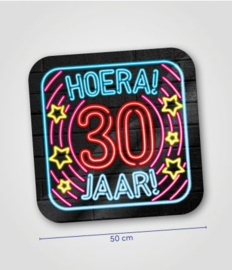 Huldeschild neon 30