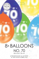 Ballonnen cijfer 70
