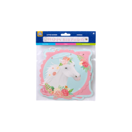 Letter banner paarden