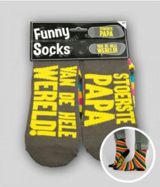 Funny socks - stoerste papa