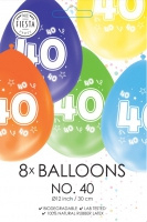 Ballonnen cijfer 40