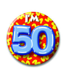 Button Happy 50 jaar