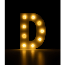 Light Letter D