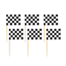 Cocktail prikkers race vlag