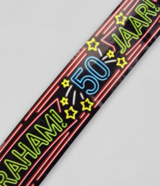Party tape neon Abraham 50
