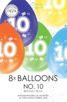 Ballonnen cijfer 10