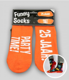 Funny socks - 25 jaar