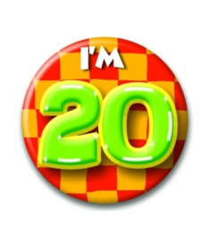 Button Happy 20 jaar