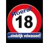 Huldeschild 18 jaar