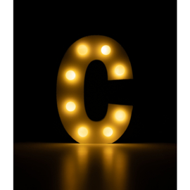 Light Letter C