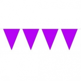 Mini vlaggenlijn paars