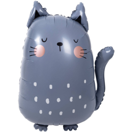 Folieballon kat (shape)