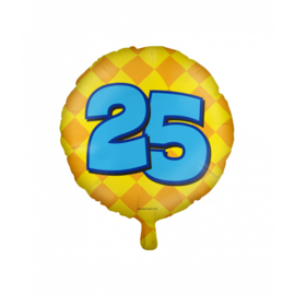 Folieballon Happy 25