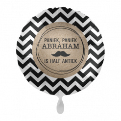 007 - Folieballon paniek, paniek Abraham is half antiek