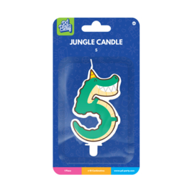 Kaars Jungle 5 krokodil
