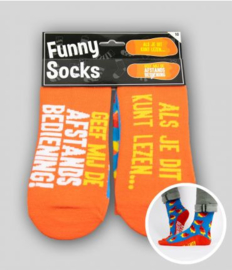 Funny socks - geef mij de afstandsbediening