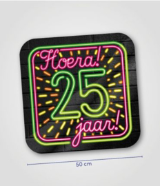 Huldeschild neon 25