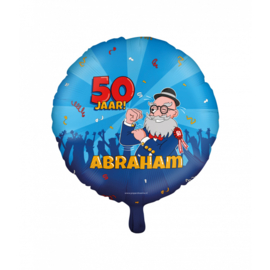 Folieballon Abraham 50 cartoon