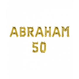 Folieballonnen  'Abraham 50'