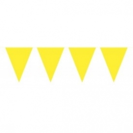 Mini vlaggenlijn geel
