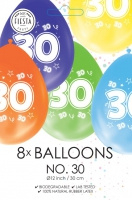 Ballonnen cijfer 30