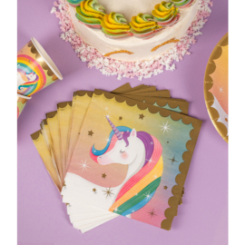 Servetten Unicorn