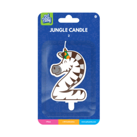 Kaars Jungle 2 zebra