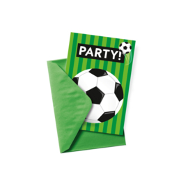 Uitnodigingen voetbal