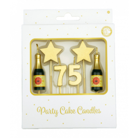Party Cake Candles 75