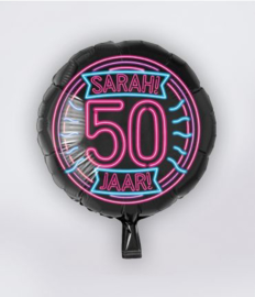 Folieballon neon Sarah