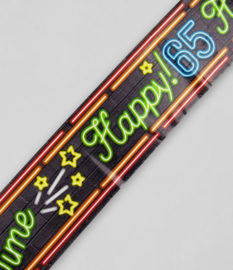 Party tape neon Happy 65