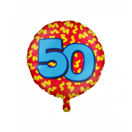 Folieballon Happy 50