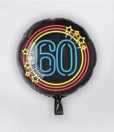 Folieballon neon 60