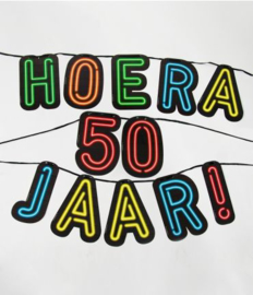 Slinger neon - Hoera 50 jaar !