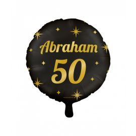 Folieballon Classy  Abraham 50