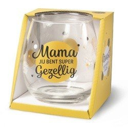 Wijn/water glas  - Mama