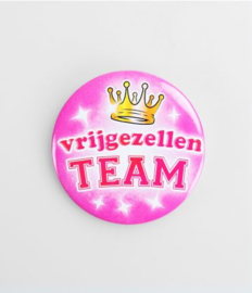 Button Vrijgezellenteam (vrouw)