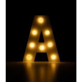 Light Letter A