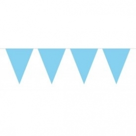 Mini vlaggenlijn blauw (licht)
