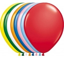 50 ballonnen in kleur naar keuze