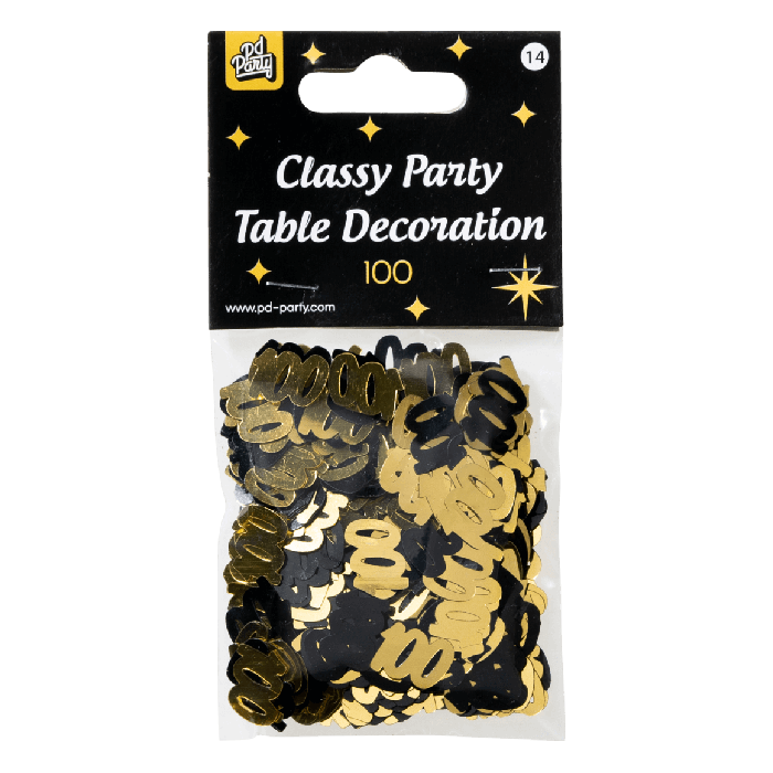 Tafel confetti Classy 100