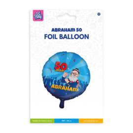 #206 - Folieballon Abraham 50 cartoon