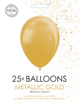 25 Ballonnen Goud (metallic)
