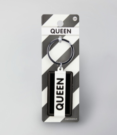 Black & White keyring - Queen